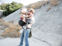 Blonde Inked Beauty Kleio Valentien Gets Adored Outdoors with Sexy Bare Feet.