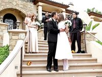 Slim Wife Tori Black Shows Off Her Fucking Skills on Her Honeymoon