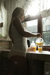 Blonde Babes Start Their Day with a Girly Threesome Breakfast