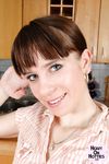 Amateur Leony Reveals Skinny Body in Solo Action