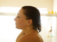 Shower Fun with Teen Spencer Bisson and Her Gorgeous Booty!