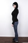 Dark-Haired Amateur Libuse Shows Close-Up of Her Big Assets