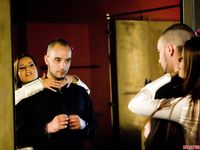 Slovak MILF Claudia Rossi Poses Before Getting Fucked in Front of the Mirror