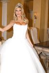 Beautiful Bride Kendall Brooks Jumps in Wedding Dress with Plentiful Cleavage
Seductive Bride Kendall Brooks Flaunts Ample Cleavage in Wedding Gown