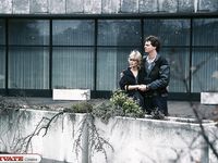 Classic Porn Star Ends Sex with Vintage Money Shot