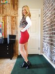 Blonde Teen Karla Kush Teases in Solo Scene with Small Breasts