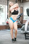 Nicole Aniston Strips Naked for a Workout