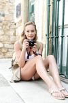 Public Flashing: Horny MILF Eve Rubs Her Pussy in a Skirt