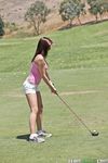 Gorgeous Golfer Carina Roman Bares It All!