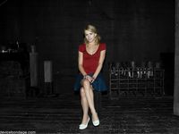 Charley Chase in Blue, Red, and White: Dark Room Encounter