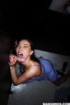 Dark-Haired Kitty Babe Kalina Ryut Gets Banged with Gloryhole Fun