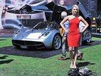 Slim, cute Jessica strips off her red dress and flaunts her sexy tits.