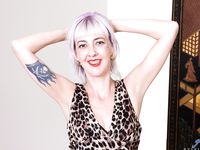 Sylvia S. debuts nude as a housewife on the couch