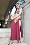 Adorable Teen Princess Plays with Her Pussy in Public