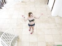 Young and Cute Alexia Gold Reveals Her Natural Breasts and Delicious Pink Pussy