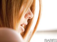 Busty Beauty Alexis Adams Teases Her Nicely Trimmed Pussy