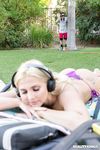 Blonde Bombshell Christie Stevens Gets Banged Outdoors by a College Stud