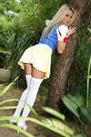 Stevie, the Busty MILF, Strips Off Fairy-Tale Costume Outdoors