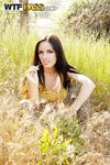 Wild Nude Photoshoot in the Outdoors with Dark-Haired Beauty Aurita