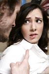 Ember Stone Gets a Facial and Fucks Her Hairy Pussy in the Washing Machine