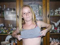 Tiny Amateur Alyssa Hart's Face Covered in Freckles  
Sweet Alyssa Hart: Freckled Face Amateur