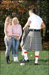 Blonde Hungarian Babes Share a Scottish Guy's Big Cock