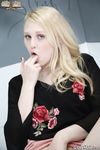 Blonde Babe Lily Rader Takes Huge Black Cock at the Gloryhole