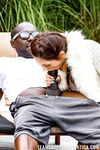 Petite Fox Rachel Adjani Enjoys Horny Black Lover Outdoors