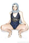 Tiny Arab Girl Naudi Nala Sucks and Rides Cock POV-style