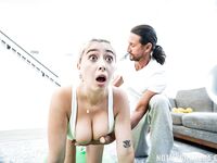 Blonde Babe with Perky Tits Gets Fucked by Older Guy ? Pics (Chloe Surreal)