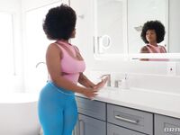 Thick Ebony Avery Jane Smiles While Sucking and Riding White Cock
Curvy Ebony Avery Jane Smiles Sucking & Riding White Cock