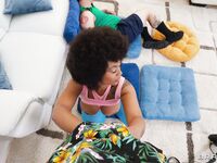 Thick Ebony Avery Jane Smiles While Sucking and Riding White Cock
Curvy Ebony Avery Jane Smiles Sucking & Riding White Cock