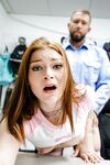 Redheaded Thief Katerina Deville Punished for Stealing