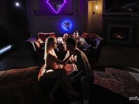 Mind-Blowing Group Sex with Candee Liciouss, Eveline Dellai, and Sakura Hellle