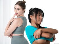 Ember Snow and Laney Grey Drive Each Other to Orgasm