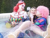 Lenina Crowne and Karina King Share Big, Curvy Penetration  
Curvy Babes Lenina & Karina's Hot Penetration Show
