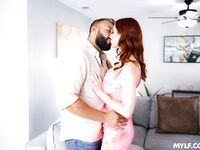 Kelly Caprice Sucks and Rides Bearded Lover to Orgasm