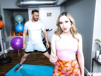 Bendy Girlfriend Alaina Taylor Pounded on the Floor