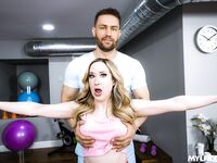 Bendy Girlfriend Alaina Taylor Pounded on the Floor