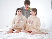 Mind-Blowing Taboo XXX Threesome with Macy Meadows and Penny Barber