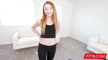 Sweet Babe Goes to Get Her Smooth Pussy Fucked After Turning 18