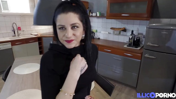 French Housewife Takes a Huge Black Cock in Her Asshole