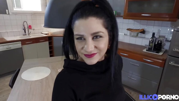 French Housewife Takes a Huge Black Cock in Her Asshole