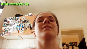 Neighbor Guy Came Over, Gave Him a Blowjob, and Took a Load on His Cock