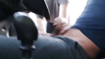 Stranger Babe Came Over and Jerked My Hard Cock