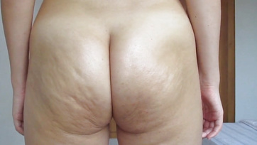 Milf Lady Struts Nude, Showing Off Her Booty on Camera