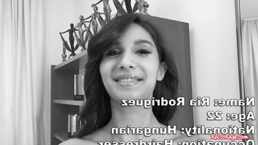 Hungarian Bombshell Gleefully Shows Off Her Booty at Sex Casting