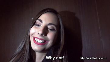 Budapest Babe Sucks Me Off for Cash