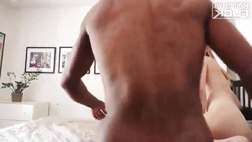 Big Black Guy Finally Fucks Horny White Nympho Babe Properly