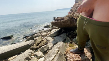 My Fair-Skinned Babe Wanted to Ride My Pole on the Beach